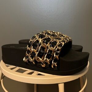 Jeffrey Campbell slide sandals